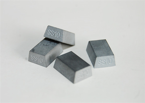 China Pontas de corte duráveis da pedra do modelo SS10 para a resistência de uso e desgaste de mineração das ferramentas fornecedor