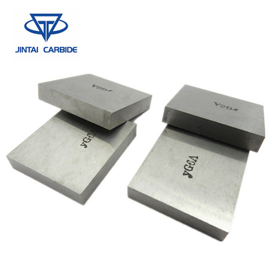 Placa de placa cimentada de superfície vazia do carboneto de tungstênio do tamanho padrão para fazer à máquina da ferramenta de corte da indústria fornecedor